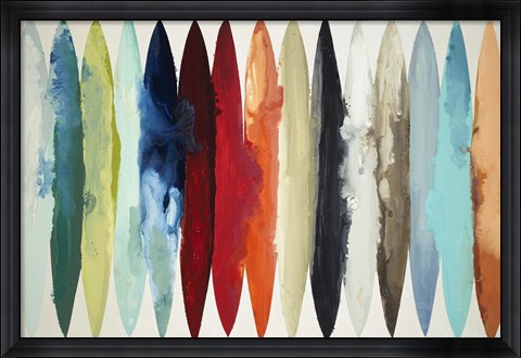 Framed Even Flow Print