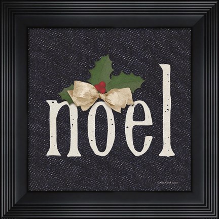 Framed Noel Print