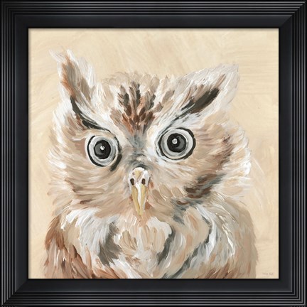 Framed Willow the Owl Print