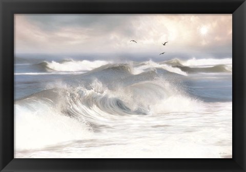 Framed Seas the Day Print