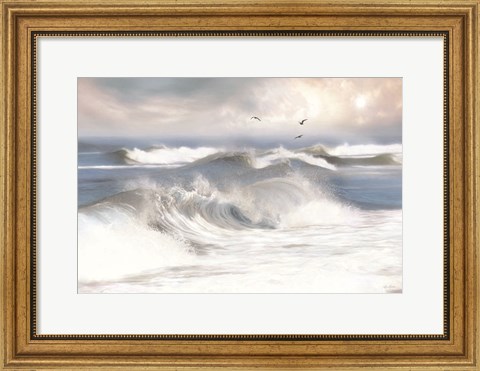 Framed Seas the Day Print