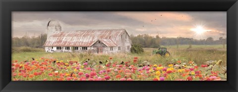 Framed Vermont Country Morning Print