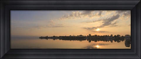 Framed French Bay Sunrise Print
