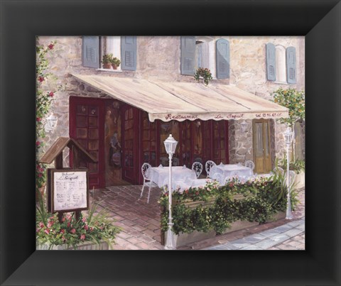 Framed Restaurant Print