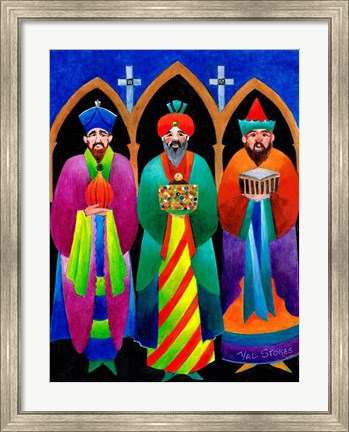 Framed Gifts for Baby Jesus Print