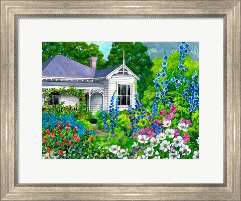 Framed Grandma&#39;s Garden Print