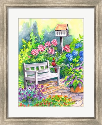 Framed Peaceful Place Print