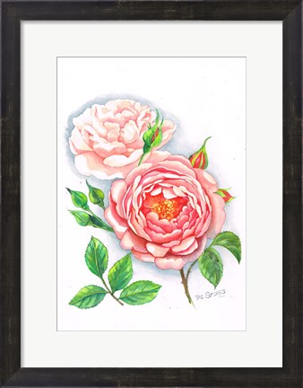 Framed Pink Perfection Print