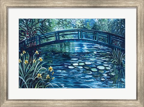 Framed Blue Lagoon Print