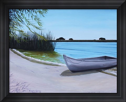 Framed Our Beach Print