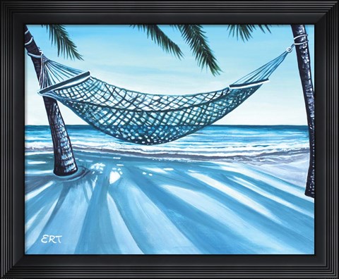 Framed Sand and Shadows Print