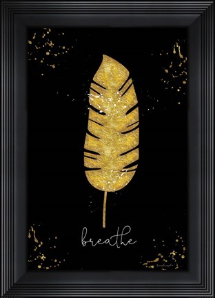 Framed Breathe Print