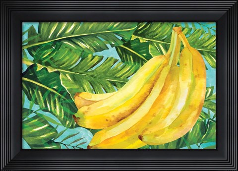 Framed Bananas I Print