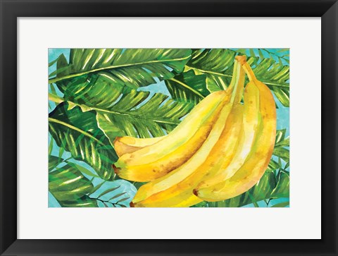 Framed Bananas I Print