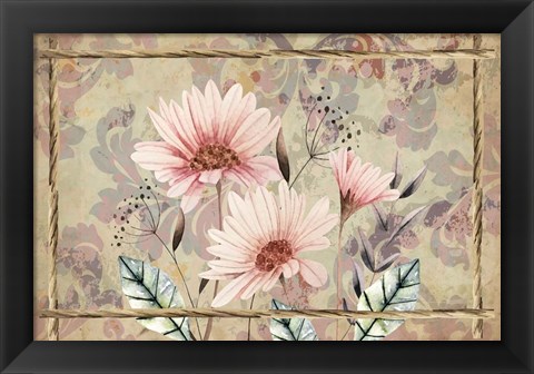 Framed Wildflowers II Print