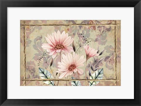 Framed Wildflowers II Print