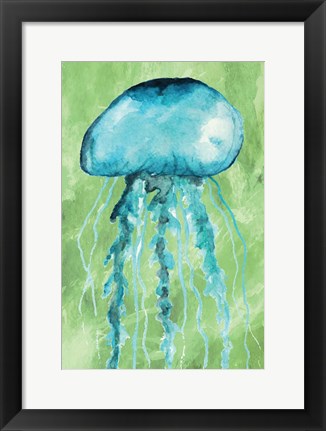 Framed Jelly Fish Print