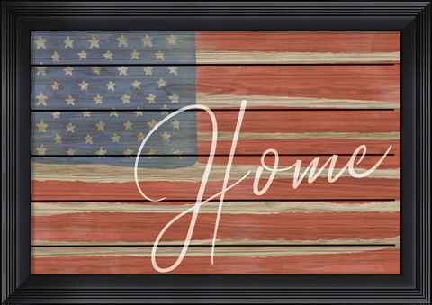 Framed Home Print
