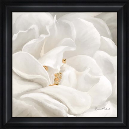 Framed Neutral Rose No. 1 Print