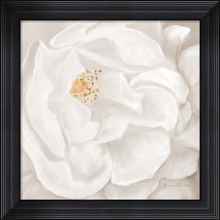Framed Neutral Rose No. 2 Print