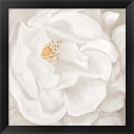 Framed Neutral Rose No. 2 Print