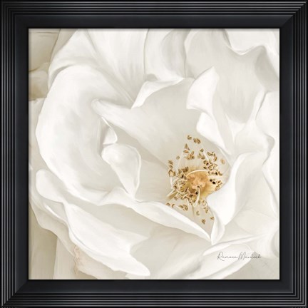Framed Neutral Rose No. 3 Print