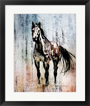 Framed Mustang King Print