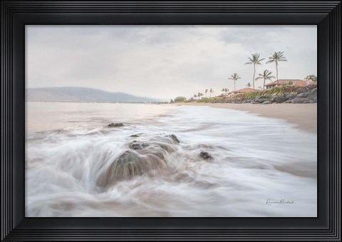 Framed Early Morning Beach Print