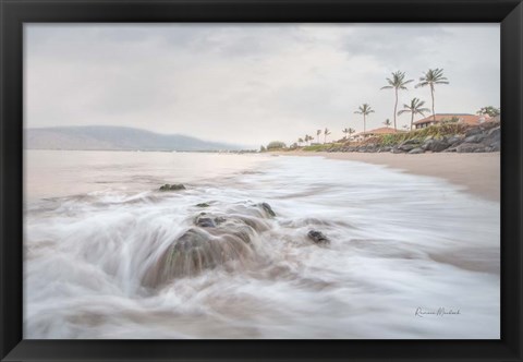 Framed Early Morning Beach Print