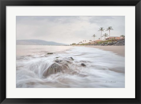 Framed Early Morning Beach Print