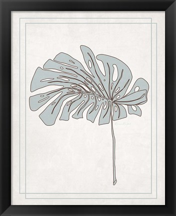 Framed Tropical Monstera IV Print