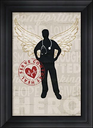 Framed Hero 2 Print