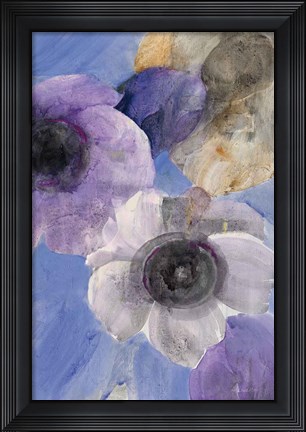 Framed Bright Floral II Print