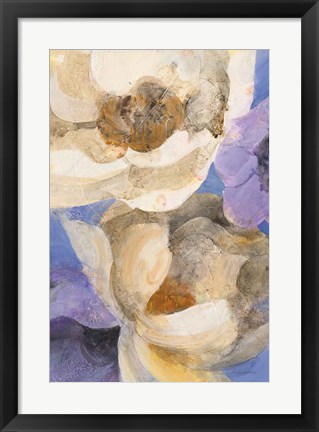 Framed Bright Floral I Print
