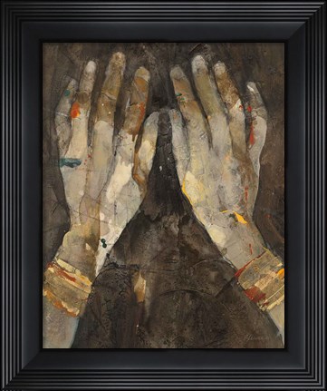 Framed Hands of Time I Print