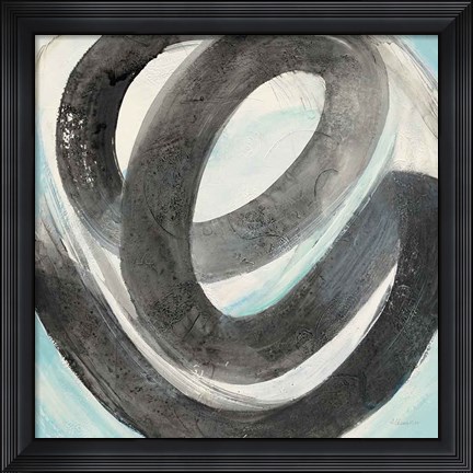 Framed Swirl Print