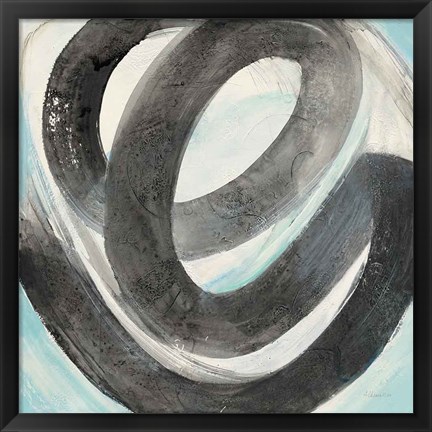 Framed Swirl Print