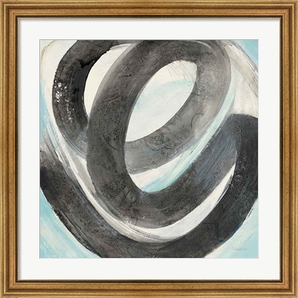 Framed Swirl Print