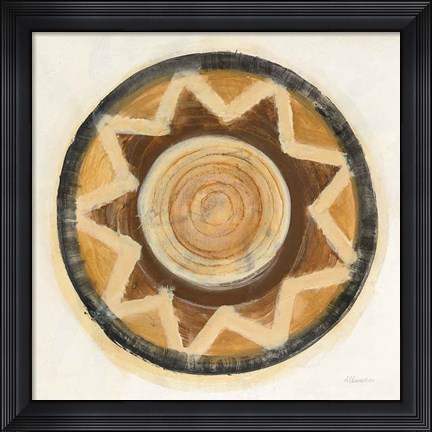 Framed Woven Wonders III Print