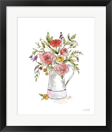 Framed Americana Mood IV Summer Print