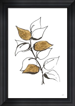 Framed Leafed VIII Print