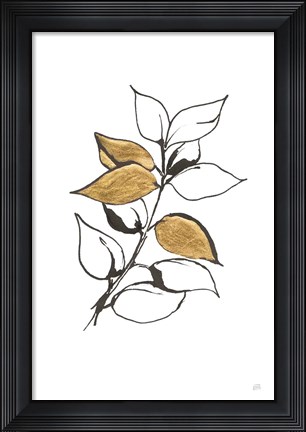 Framed Leafed VII Print