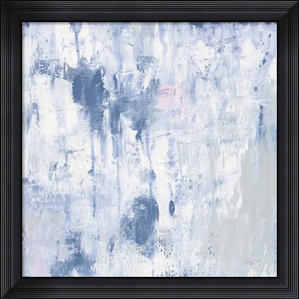 Framed White Out II Print