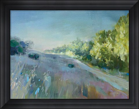 Framed Sunrise Meadow Print