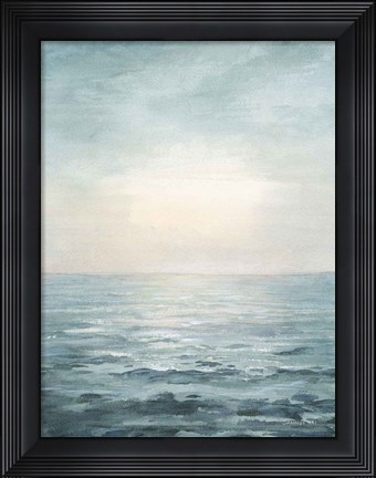 Framed Soothing Sea Print