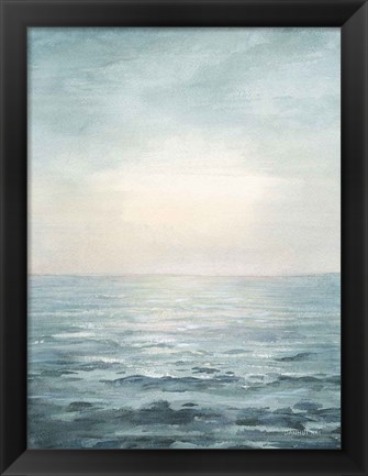 Framed Soothing Sea Print