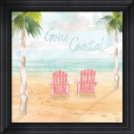 Framed Surfs Up III Print