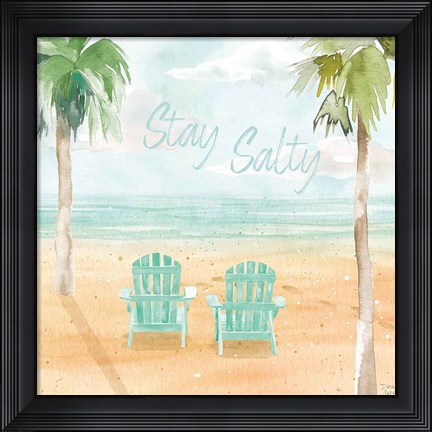 Framed Surfs Up IV Print