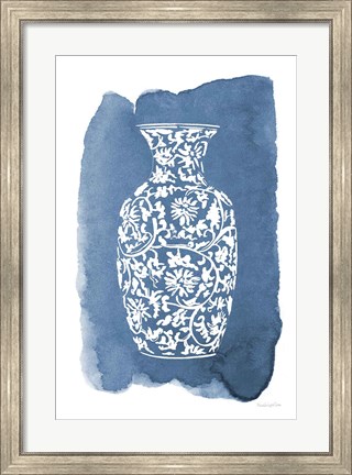 Framed Chinese Vase II Print