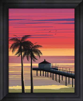 Framed California No Words Print